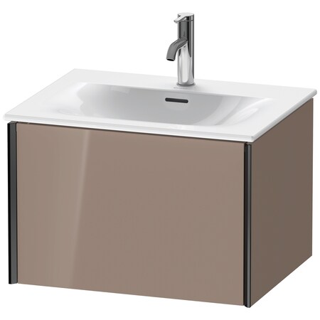 Duravit Xviu Wall-Mounted Vanity Unit Cappuccino High Gloss XV40320B286